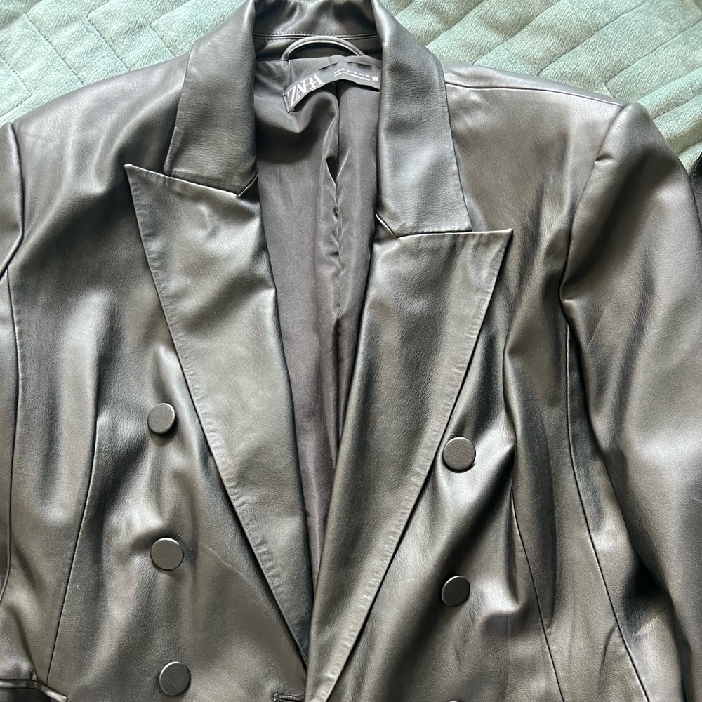 Leather jacket